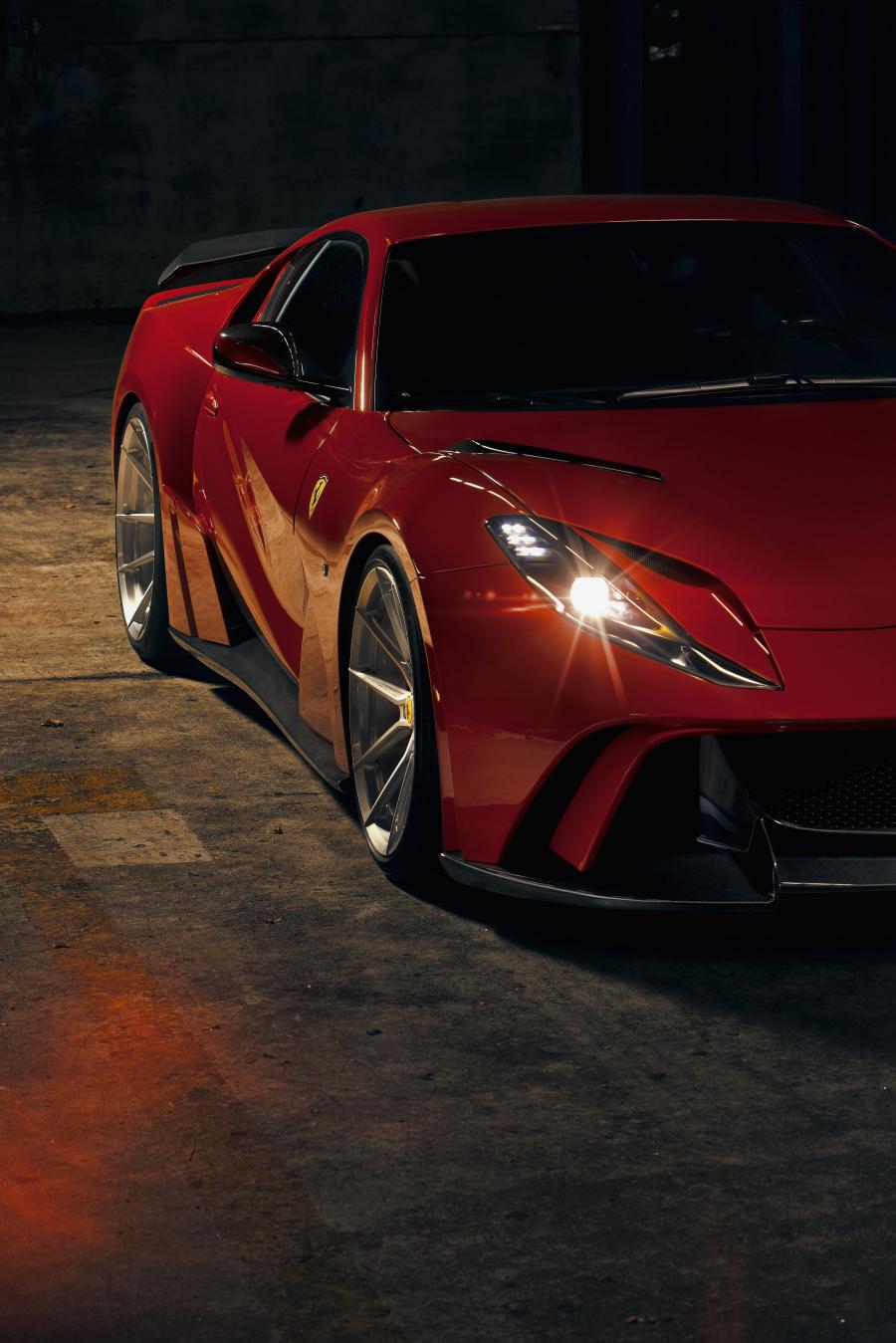 Детали экстерьера Ferrari 812 Superfast N-Largo by Novitec Rosso 2019 года  (фото 21 из 28)
